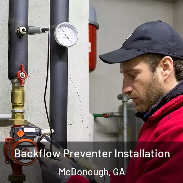  Backflow Preventer Installation McDonough, GA