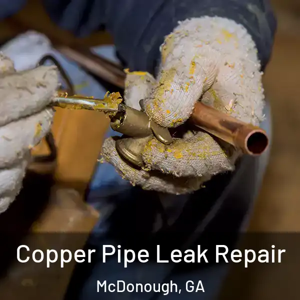  Copper Pipe Leak Repair McDonough, GA