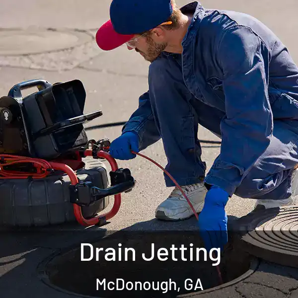  Drain Jetting McDonough, GA
