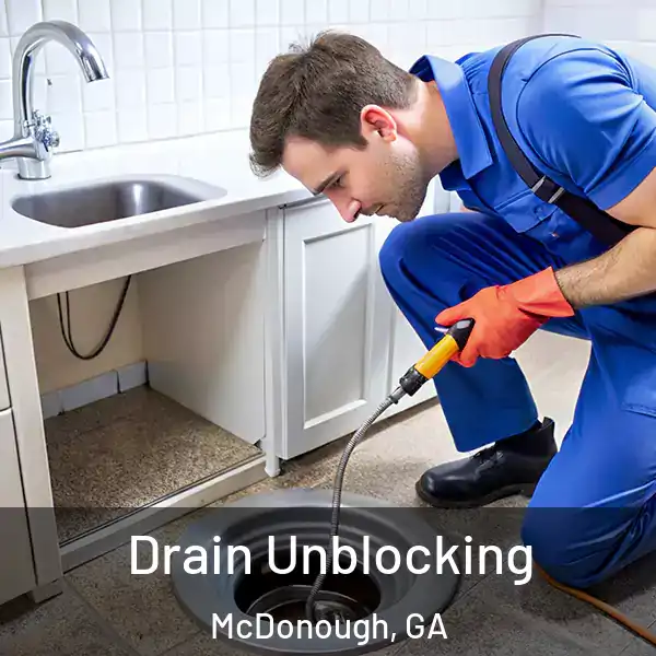 Drain Unblocking McDonough, GA