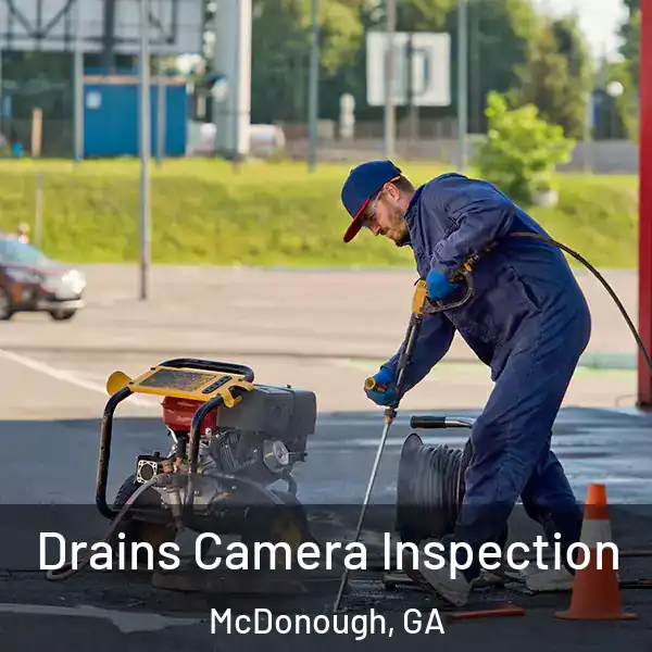  Drains Camera Inspection McDonough, GA
