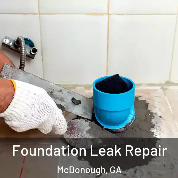  Foundation Leak Repair McDonough, GA