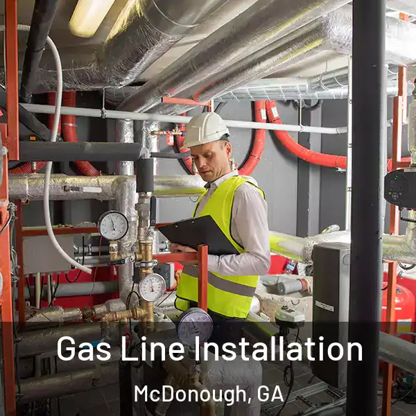  Gas Line Installation McDonough, GA
