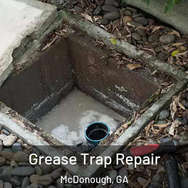 Grease Trap Repair McDonough, GA