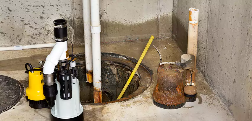 Installing Sump Pump in Finished Basement in McDonough, GA