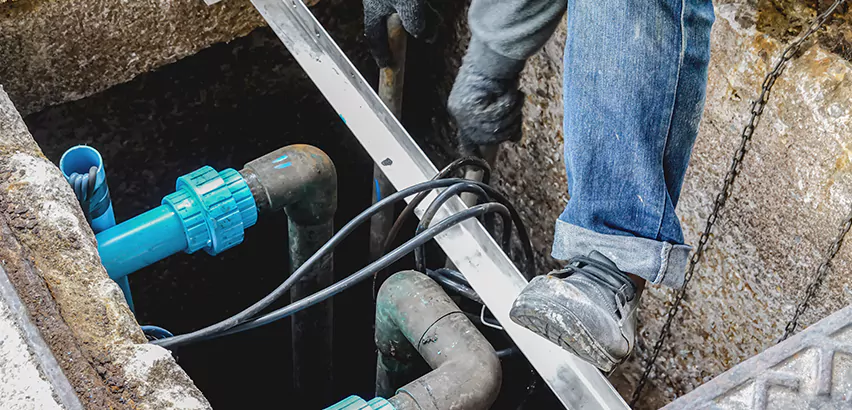 Zoeller Sewage Ejector Pump System in McDonough