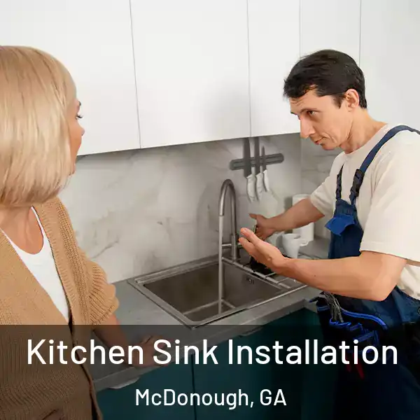  Kitchen Sink Installation McDonough, GA