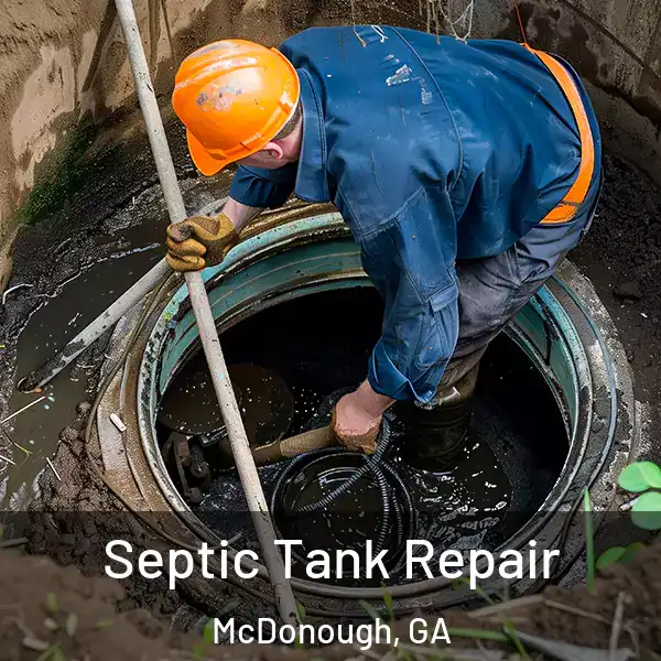  Septic Tank Repair McDonough, GA