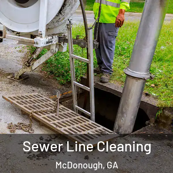  Sewer Line Cleaning McDonough, GA