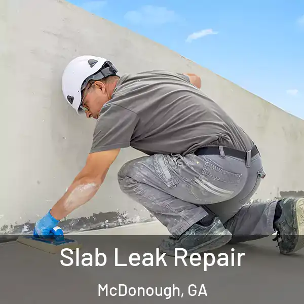  Slab Leak Repair McDonough, GA