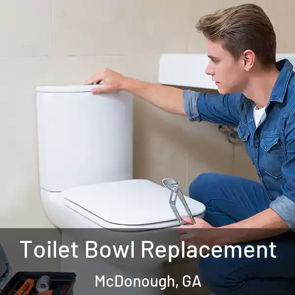  Toilet Bowl Replacement McDonough, GA