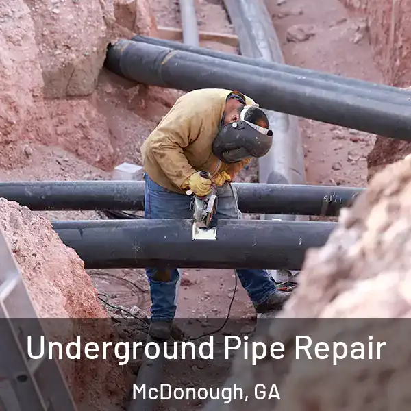  Underground Pipe Repair McDonough, GA