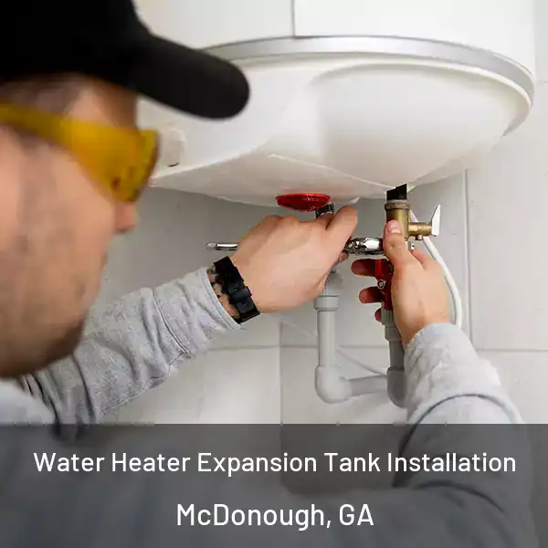  Water Heater Expansion Tank Installation McDonough, GA