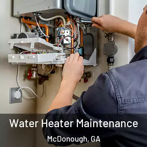  Water Heater Maintenance McDonough, GA