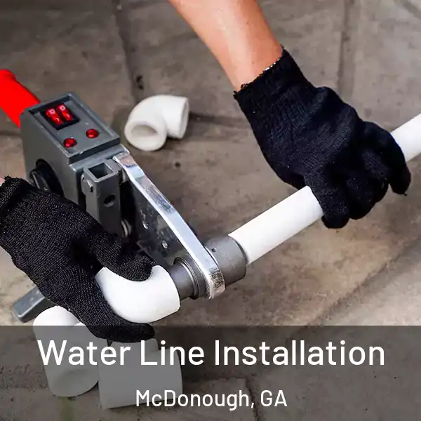  Water Line Installation McDonough, GA